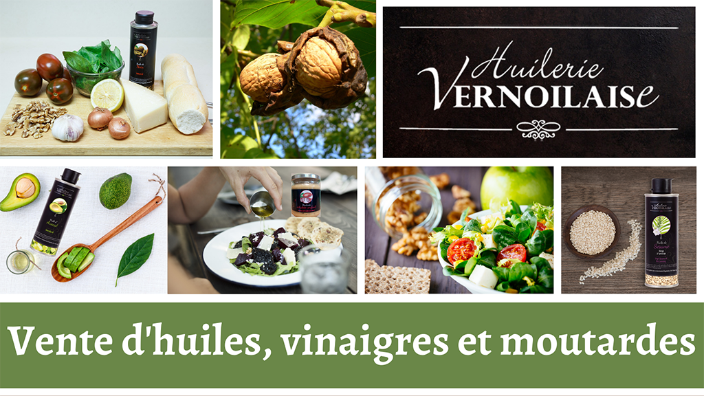 Vente huiles vinaigres moutardes