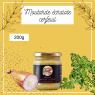 Moutarde au miel à l'échalote 200g Moutarde