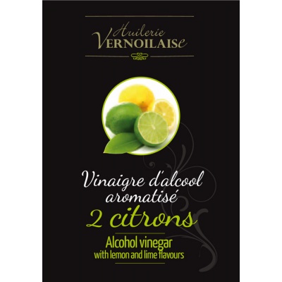 Lemon and lime white vinegar