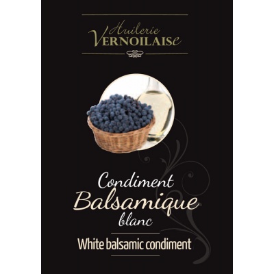 White balsamic condiment