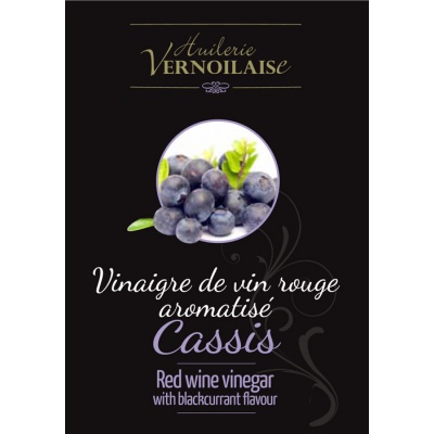 Vinaigre de vin rouge Cassis