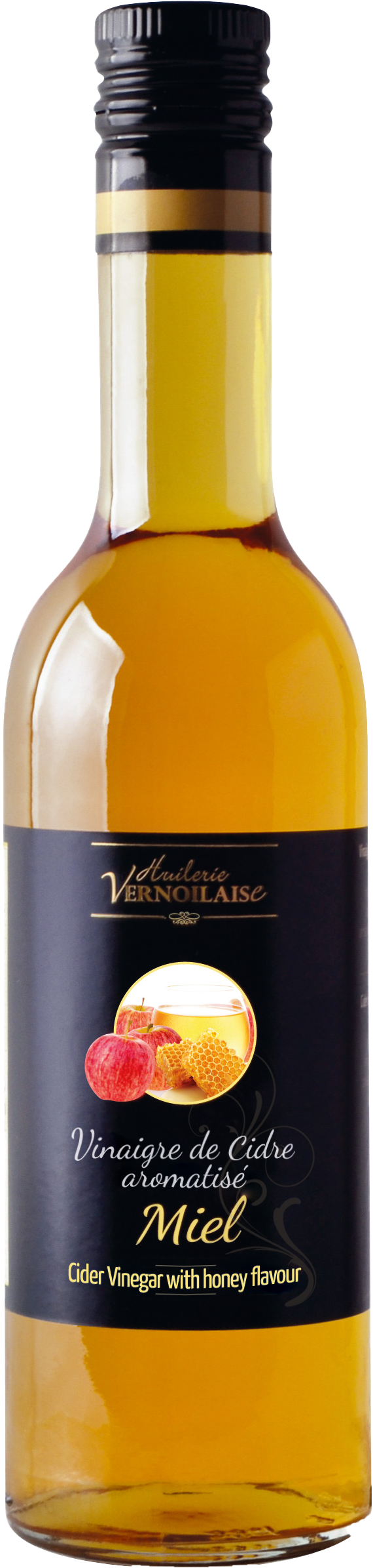 Vinaigre de cidre et miel de montagne bio (500 ml) : Culinaries