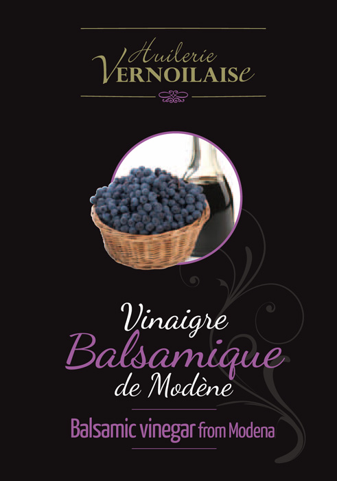 Le Suprême Douceur à base de vinaigre balsamique de Modène Les